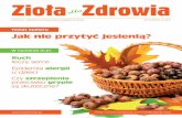 Zioła Zdrowiabonimed.pl/uploads/periodicals/attachments/523abbc62b472.pdf · Zioła Zdrowia a Jak nie przytyć jesienią? ... ści nie są komfortowe dla naszych oczu. Lekarze są