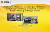 „Regionalne inteligentne specjalizacje a jakość życia ...qualityoflife.ue.wroc.pl/projekt/p/prezentacja_dyr_A_Zemska.pdf · Innowacyjne technologie wytwarzania funkcjonalnych