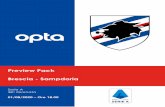 Preview Pack Brescia - Sampdoria...4 Brescia – Sampdoria Serie A – 01/08/2020 Florian Aye è l’attaccante che ha giocato più partite (21) nella Serie A in corso senza segnare