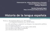 Instytut Filologii Romańskiej Filología Hispánica Xavier ...sd32b2c9f80a82bcb.jimcontent.com/download/version/... · castellanización de las Islas Canarias el idioma llega en