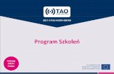 Program Szkoleń - tao.eu.com.pltao.eu.com.pl/wp-content/uploads/2018/05/tao... · 2017-1-PL01-KA204-038766 3 English Unlimited, Polska – szkoła językowa oferująca od 1990 r.