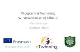 Program eTwinning w nowoczesnej szkoleProgram eTwinning w nowoczesnej szkole Author Lenovo Created Date 9/29/2019 5:07:51 PM ...