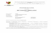 w zawodzie BETONIARZ-ZBROJARZckz.swidnica.pl/wp-content/uploads/711402-Betoniarz... · 2016-09-20 · B.16. Wykonywanie robót zbrojarskich i betoniarskich 1. Przygotowanie stali