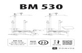 BM530 Manual 2014-01-16 - DECATHLON...2014/01/16  · 5:; MAXI 130 kg / 287 lbs MAXI 60 kg / 132 lbs;: MAXI 260 kg / 573 lbs 1,75 m / 69 in MAXI MAXI 130 kg / 287 lbs MAXI 60 kg