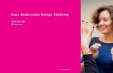 Kurs Moderatora Design Thinking · narzędzi. Wtorek, 15 maja 2018, godz. 9:00 - 16:00 Użytkownicy usług i produktów są bardzo różni, inaczej z nich korzystają, kupują mają
