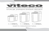 viteco.pl · OBJETOSC Format wyšwietlanych danych (zegar 12/24h, objetošt w galonach/m3; format aktualnej daty) Sterowanie czasowe — sterownik rozpocznie regeneracje co liczbe
