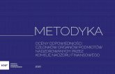 METODYKA - knf.gov.pl · regulacji prawnych: zarówno bezwzględnie obowiązujących, jak i mających charakter zaleceń lub dobrych praktyk. Charakter każdego z wymogów wyraźnie