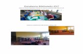 Zajęcia czytelnicze dla dzieci z klas I-III · 2017-04-25 · Konkurs na plakat promujący bibliotekę szkolną z okazji Międzynarodowego ... KWALIFIKACJE DO PÓŁFINAŁU WIELKIEJ