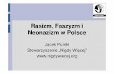 Rasizm, Faszyzm i Neonazizm w Polsce - WordPress.com · 2016-08-18 · pochodu Ligi Polskich Rodzin Demonstracje. Młodzie ż Wszechpolska podczas Marszu Równo ści (Radosław Parda)