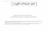 Regulamin sklepu CYFROWEupload.cyfrowe.pl/cyfrowe/zasady_sprzedazy/zasady...Regulamin sklepu Cyfrowe.pl wraz z Zasadami Sprzedaży ważny od 2020-06-02 09:26:16 Regulamin sklepu CYFROWE.PL
