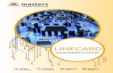 LINECARD - MASTERSLINECARD  GOOD SKY ELECTRIC CO., LTD. KONEKTORY A MECHANICKÉ PRVKY konektory typu Terminal Block přepínače tact switch, kolébkové, AC konektory D …