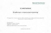 CHEMIA Zakres rozszerzony - Operon.pl · I Atomy, cząsteczki i stechiometria chemiczna 19 + 2 II Budowa atomu 8 + 2 III Wiązania chemiczne 10 + 2 IV Kinetyka i statyka chemiczna