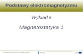 Wykład - WikiDydwikidyd.iem.pw.edu.pl/attachments/PEM/pem6.pdfPodstawy elektromagnetyzmu, Wykład 6, slajd 3 Historia badań Hans Christian Ørsted 1777-1851 W kwietniu 1820 zauważył