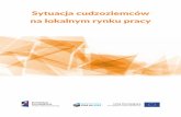 Sytuacja cudzoziemców - Uniwersytet Śląski...Od 2014 roku w Powiatowym Urzędzie Pracy w Tychach następował znaczący wzrost liczby rejestrowanych oświadczeń: 2014 rok 136 oświadczeń