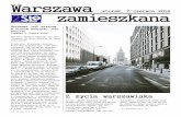 Warszawa - 2 SLOpliki.2slo.pl/Warszawa_zamieszkana_1.pdfsza, coraz bardziej przyjazna mieszkańcom”. Wypowiedzi warszawiaków „Warszawa podoba mi się z dwóch powodów. Po pierwsze