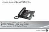 Alcatel-Lucent OmniPCX Officealcatel.miszewski.pl/pliki/User-Manual-4008-4018-4019.pdf · Podrêcznik u¿ytkownika 3 Wstêp Wybór telefonu z gamy IP Touch 4008/4018 Phone/4019 Digital