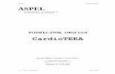 Wydanie V Podręcznik obsługi ASPEL - ZELMEDzelmed.eu/files/CardioTEKA.pdf · 2019-01-29 · • Dysk twardy 10 GB • Monitor kolorowy SVGA 15”, rozdzielczość 1024x768 ... Klawisz