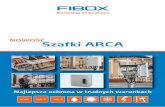 NOWOŚĆ Szafki ARCA - FiboxARCA IEC ARCA 2030 200 x 300 PC: IP66, IK 100 Zawiera: Podstawę szafki, drzwi z uszczelką PUR, płytę montażową, śruby do montażu płyty montażowej.