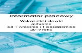 Informator płacowyplacewfirmie.pl/dane/WN/pliki_ccms/5165651_bb4a6568f5e...Minimalna stawka godzinowa przy umowach zlecenia od 1 stycznia 2019 r. Wysokość minimalnej stawki godzinowej,