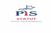STATUT - PiSpis.org.pl/.../3eb94d9ed5f540613aacd245d5b3b64f621d5bb8.pdf2. O ile statut nie stanowi inaczej: 1) kadencja władz naczelnych PiS trwa cztery lata i liczy się od dnia