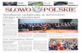 Spotkanie opłatkowe w winnickim okręgu konsularnymslowopolskie.org/gazeta/Slowo_Polskie_n65.pdf10 grudnia Ukrzaliznycia urucho-miła kolejne połączenie kolejowe relacji Zdołbunów-Kowel-Chełm.