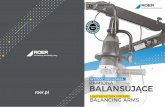 SYSTEMY ODCIĄŻANIA RAMIONA BALANSUJĄCE · 3arm® has been designed to keep weightless any tool and device up to 77 lbs, with different working areas, including more than 29 head