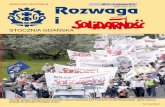 ISSN 1641-6112 Rozwaganszz-stocznia.pl/wp-content/uploads/2015/07/rozwaga2011_05.pdf · obywatelski projekt ustawy o wzroście płacy minimalnej stopniowo przynajmniej do poziomu