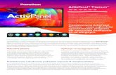 ActivPanel® Titanium - Promethean World...istniejący ekosystem systemu Chrome OS o panel ActivPanel Titanium, które zapewnia certyfikowany i bezproblemowy dostęp do preferowanych