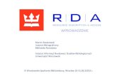WPROWADZENIE WSB... · WPROWADZENIE. Zagadnienia • Geneza RDA • RDA i standardy bibliograficzne – AACR2, ISBD, ICP, FRBR • Podstawy RDA • RDA w Europie • RDA w Polsce.