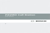 PAVIRO Call Station...urządzenia (również wzmacniacze) wytwarzające ciepło, lub w miejscach, w których urządzenie jest narażone na bezpośrednie działanie promieni słonecznych.