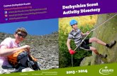 Gradbach Scout Camp Directory - A4.pdf · Stephen Parker 01332 762937 dcc-support@derbyshirescouts.org ... Archery & Crossbows* High Ropes Low Ropes Assault courses Artificial caving