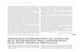 Odznaka HOnOrOwa za zasługi dla wOjewództwa lubuskiegO dla ...miesiecznik.uz.zgora.pl/wydawnictwo/miesiecznik03-2019/07.pdf · nierskiej w Zielonej Górze. Stopień naukowy doktora