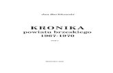 KRONIKA - mbc.malopolska.plmbc.malopolska.pl/Content/89518/Burlikowski_Kroniki... · KRONIKA POWIATU BRZESKIEGO (1967-1970) – TOM 2 Z okazji XX-lecia Polski Ludowej, popierając