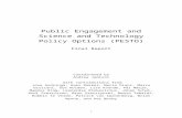 Public Engagement and Science and Technology Policy ...  · Web viewFinal Report . Coordinated by. Andrew Jamison. with contributions from . Jose Andringa, Kees Dekker, Mario Diani,