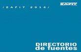 E A F I T 2 0 1 6 / Directorio de fuentes / EAFIT / 2016 · / 1 5 / / r o i r e t x oe i c mr oCe / 51 Juan Carlos Díaz Vásquez 52 Temas empresariales y de negocios /52/ /Consumidor