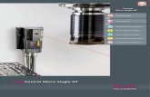 LaserControl Micro Single NT - Blum-Novotest€¦ · Prędkość testowa (wrzeciono) do 200.000 rpm * Opcja ** W zależności od indywidualnej instalacji , stabilności mocowania,