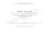 PW-Sat2 · PW-Sat2 Komputer pokładowy PW-Sat2 1.1 PL Kategoria: Tylko do użytku wewnętrznego Faza A projektu PW-Sat2 10 z 52 Prostszy MSP430 służył jako translator SPII2C,