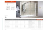 Espera DWJ - Kabiny, brodziki prysznicowe, producent · 2020. 4. 14. · Espera DWJ Shower enclosure set consists of 2 parts: door and front wall. Please specify both article numbers