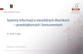 Systemy informacji o niesolidnych dłużnikach przedsiębiorcach i … · 2019. 1. 18. · • Dziś BIK SA współpracuje z 98% instytucji z sektora bankowegow Polsce: – 42 banki