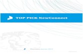 TOP PICK NewConnect · Spółka opublikowała prognozę na lata 2012-2013. Zarząd zakładał przychody w wysokości 6,6 mln zł w 2012 r. oraz 12,7 mln zł w 2013 r. (wzrost o 92,5%).