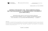 SPECYFIKACJA TECHNICZNA - IAPimg.iap.pl/.../Edytor/File/ZAMEK_bez_okien/STWiOR_cz_I.pdf · 2017. 6. 1. · Specyfikacja techniczna wykonania i odbioru robót budowlanych Podstawą