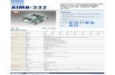 Intel Core™ i7/i5/i3/Celeron BGA 1356 - Advantech · Intel® Core™ i7/i5/i3/Celeron BGA 1356 Mini-ITX with DP++/HDMI/LVDS(eDP), 2 COM, Dual LAN, miniPCIe, DDR4, DC Input Utilities: