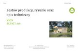 Eko Architektura - Zestaw produkcji, rysunki oraz opis techniczny · 2019. 4. 11. · EKO ARCHITEKTURA sp. z o.o. Adres: Ul. Elewatorska 29, 15-620 Białystok, Polska Tel.: +48 881