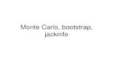 Monte Carlo, bootstrap, jacknifewte.dserwa.pl/slajdy/wte6.pdf · • B. Efron (1979) Bootstrap methods: another look at the jackknife, Annals of Statistics 7, 1-26. • C.F.J.Wu (1986)