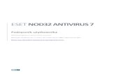 ESET NOD32 Antivirus · ESET NOD32 ANTIVIRUS 7 Podręcznik użytkownika (dotyczy programu w wersji 7.0 lub nowszej) Microsoft Windows 8 / 7 / Vista / XP / Home Server 2003 / Home
