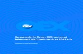 Sprawozdanie Grupy OEX na temat informacji niefinansowych za … · 2020. 4. 29. · Sprawozdanie Grupy OEX na temat informacji niefinansowych za 2019 rok Spis treści 3 List Zarządu