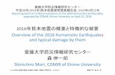 2016-Kumamoto EQ-0422愛大報告会-森 [互換モード]committees.jsce.or.jp/eec205/system/files/熊本地震(森先生).pdf · 2016年熊本地震の概要と特徴的な被害