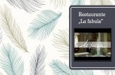 Restaurante „La fabula”zsgh.edu.gdansk.pl/pl/getfile/4266/925/LA_FABULA_Karol...„La fabula” Praca na dziale rybnym. Dania rybne „Sigal” „Merluza” „Monfis” „Ravioli„