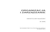 ORGANIZACJA I ZARZĄDZANIEoamquarterly.polsl.pl/wp-content/uploads/2019/05/... · design and implementation of a marketing plan and monitoring its effects from the persons who ...
