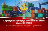 Logistyka i Spedycja Portowo-Morska · Magazynowanie ładunków w transporcie przez logistyka/spedytora portowo-morskiego. Rodzaje budowli magazynowych. Usługi związane z magazynowaniem.